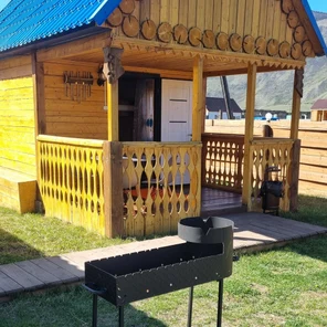 Четырехместный домик с удобствами