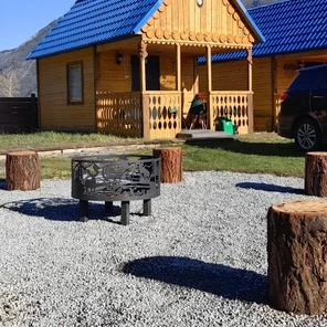 Трехместный домик с удобствами